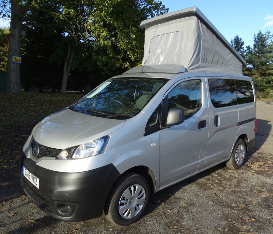 The Micro-Sleeper NV200 Pop Top from 